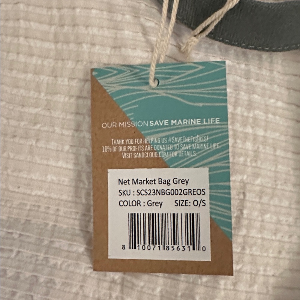 Sand Cloud Gray Tote Bag - Picture 3 of 4